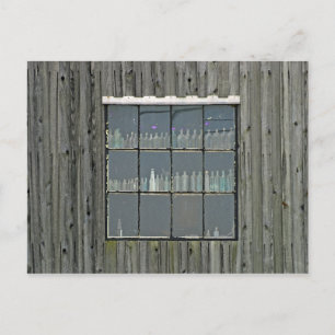 Glass achter glas Briefkaart