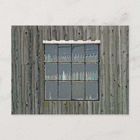 Glass achter glas Briefkaart (Voorkant)