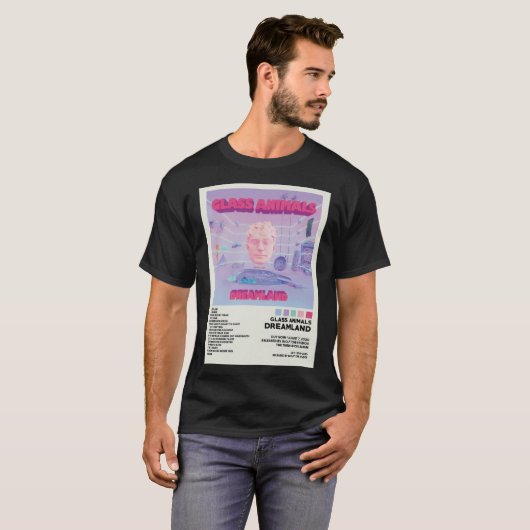 Glass Animals Poster Classic T-Shirt (Voorkant volledig)