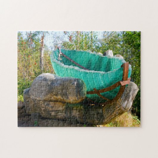 Glass Ark Bavarian Niederbayern. Jigzaag Puzzle Legpuzzel (Horizontaal)