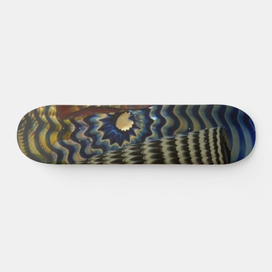 Glass Art Skateboard (Horizontaal)