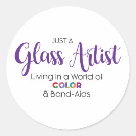 Glass Artist Sticker