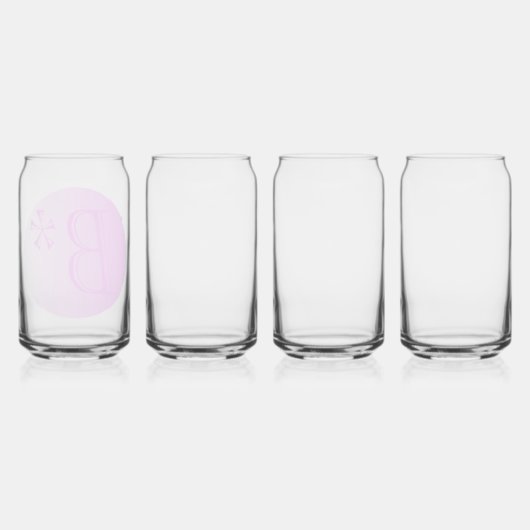 Glass B Star Blikvorm Glas (Achterkant)