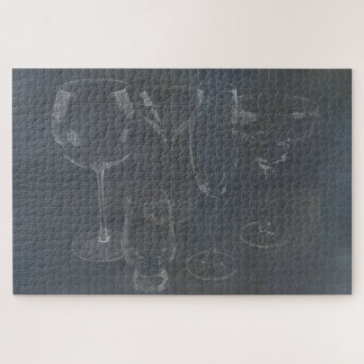 Glass Barware Legpuzzel (Horizontaal)