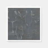 Glass Barware Servet (Voorkant)