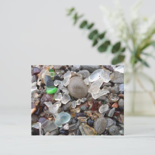 Glass Beach - Fort Bragg, CA Briefkaart (Staand voorkant)