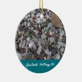 Glass Beach Fort Bragg California Ornament (Rechts)