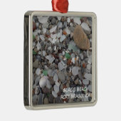 Glass Beach Fort Bragg California Xmas Ornament (Rechts)