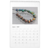 Glass Bead Art van Melissa Vess Kalender (Mar 2027)