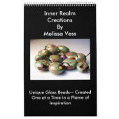 Glass Bead Art van Melissa Vess Kalender (Hoes)