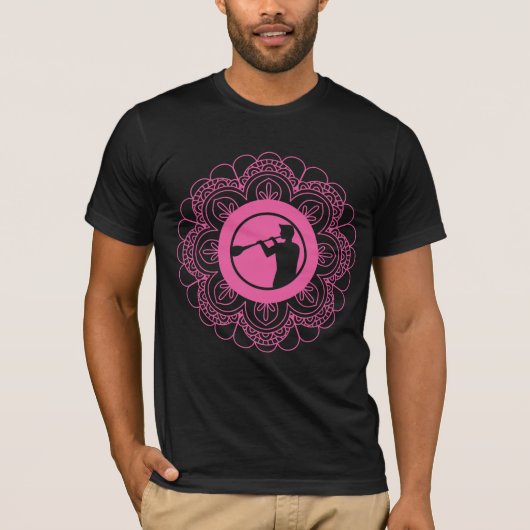 Glass Blower Mandala-beroep Glass Baling Art T-shirt (Voorkant)