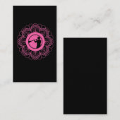 Glass Blower Mandala-beroep Glass Baling Art Visitekaartje (Voorkant / Achterkant)