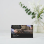 Glass Blowers Artists Glassmith Visitekaartje (Staand voorkant)