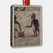 Glass Blowers Metalen Ornament (Rechts)