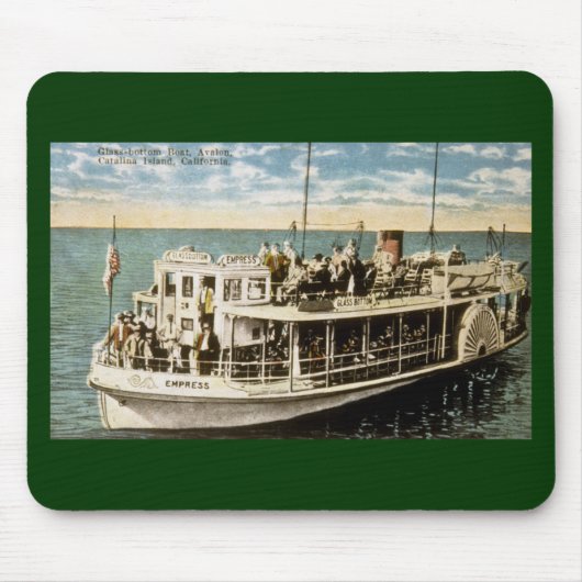 Glass Bottom Boat, Avalon, Catalina Island, CA Muismat (Voorkant)