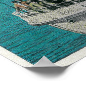 Glass Bottom Boat in Avalon, Catalina Poster (Hoek)