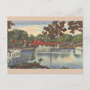 Glass Bottom Boats Florida Post Card Briefkaart