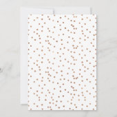 Glass Brunch Bubbly Floral Vrijgezellenfeest Kaart (Achterkant)