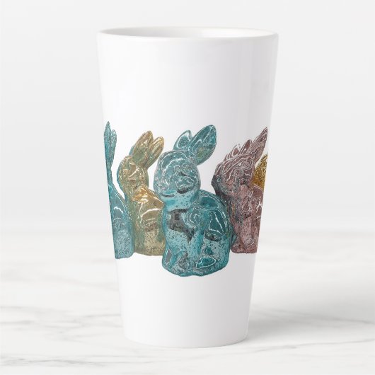 Glass Bunnies Latte Mok (Voorkant)