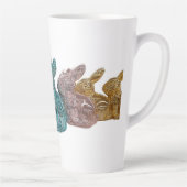 Glass Bunnies Latte Mok (Rechts)