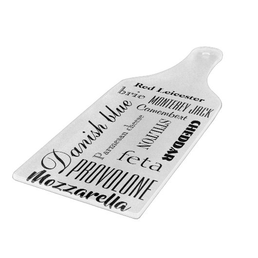 Glass Cheese Board Snijplank (Hoek)