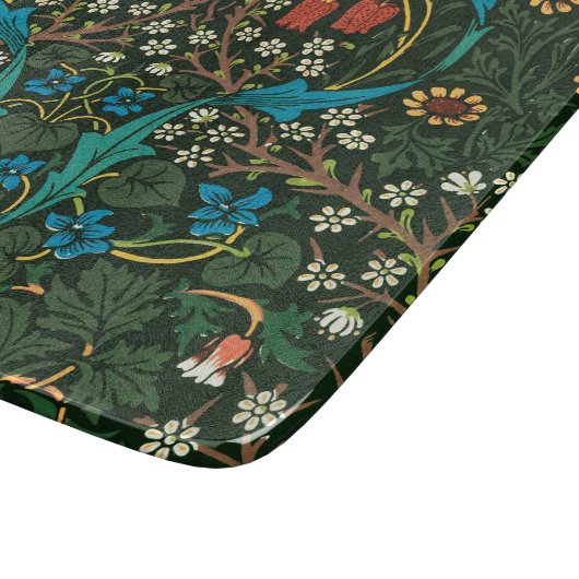 GLASS CHOPPARD : WILLIAM MORRIS SNIJPLANK (Hoek)