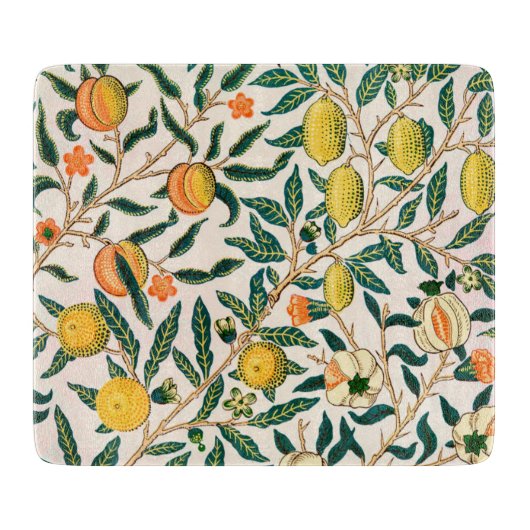 GLASS CHOPPARD : WILLIAM MORRIS SNIJPLANK (Voorkant)