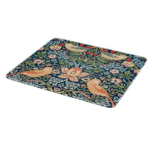 GLASS CHOPPARD : WILLIAM MORRIS SNIJPLANK (Hoek)