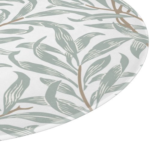 GLASS CHOPPARD : WILLIAM MORRIS SNIJPLANK (Hoek)