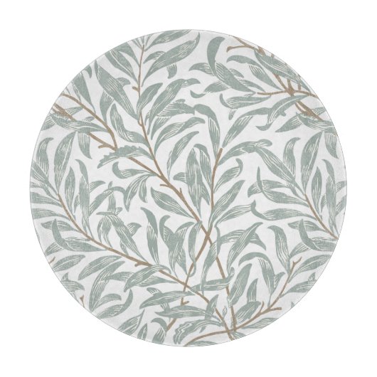 GLASS CHOPPARD : WILLIAM MORRIS SNIJPLANK (Voorkant)