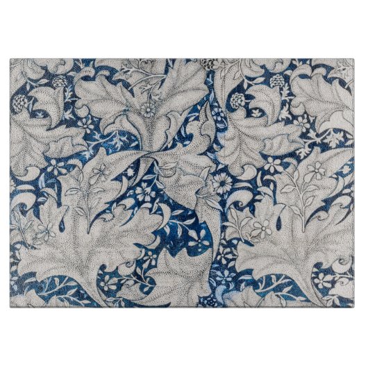 GLASS CHOPPARD : WILLIAM MORRIS : WALLFLOWER SNIJPLANK (Voorkant)