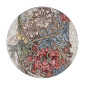 GLASS CHOPPARD : WILLIAM MORRIS : WILD TULIP SNIJPLANK (Voorkant)