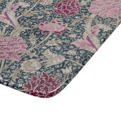 GLASS CHOPPORTON : WILLIAM MORRIS : CRAY SNIJPLANK (Hoek)