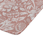 GLASS CHOPPORTON : WILLIAM MORRIS : PLATTELAND SNIJPLANK (Hoek)