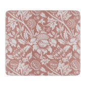 GLASS CHOPPORTON : WILLIAM MORRIS : PLATTELAND SNIJPLANK (Voorkant)