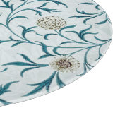 GLASS CHOPPORTON : WILLIAM MORRIS : PLATTELAND SNIJPLANK (Hoek)