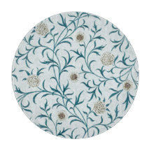 GLASS CHOPPORTON : WILLIAM MORRIS : PLATTELAND