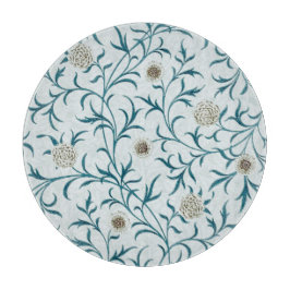 GLASS CHOPPORTON : WILLIAM MORRIS : PLATTELAND SNIJPLANK