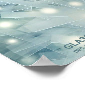 " GLASS CHRISTMAS TREE " door Robert Singletary Poster (Hoek)