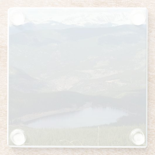 Glass Coster Glazen Onderzetter (Achterkant)