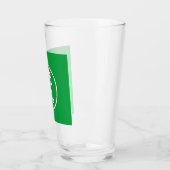 Glass Cup 16oz - gepersonaliseerd Voeg uw Afbeeldi Glas (Links)