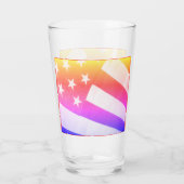 Glass Cup: vrijheid en verantwoordelijkheid Glas (Achterkant)