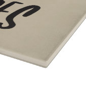 Glass Custom I Love You from My Head Tomaten Snijplank (Hoek)