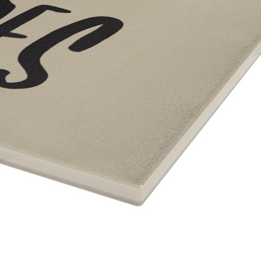 Glass Custom I Love You from My Head Tomaten Snijplank (Hoek)