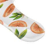 Glass Custom Oranje Waterverf, Keuken Snijplank (Hoek)