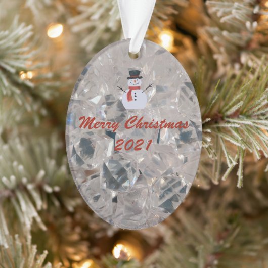 Glass Cut Patroon Ornament (Boom)