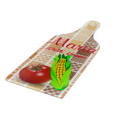 Glass Cutting Board 100% Vegan Snijplank (Hoek)