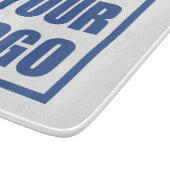 Glass Cutting Board Business Logo Snijplank (Hoek)