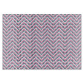 Glass Cutting Board Chevron Stippen Pink+ Snijplank (Voorkant)