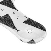 Glass Cutting Board - Christmas Pattern Snijplank (Hoek)